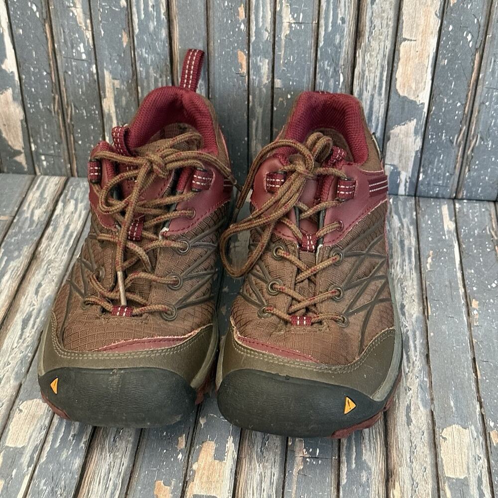 KEEN Marshall WP Waterproof Trail Hiking Shoes Sneakers 1009547 Womens Size 7.5